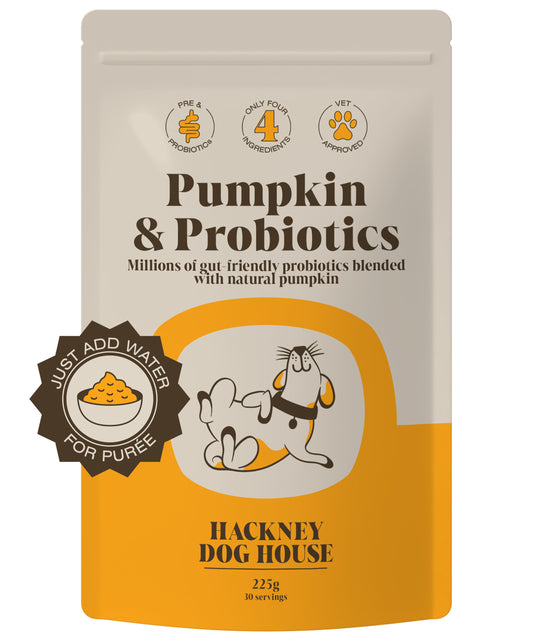 50 Pack Box | Pumpkin Probiotic For Dogs | 30 Servings (RRP: £18.95 per unit)